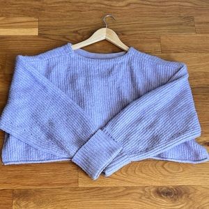 ASOS Purple Cropped Sweater